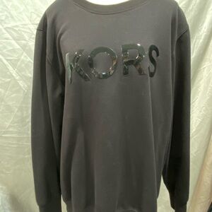 MICHAEL Michael Kors Black Crewneck Sweater